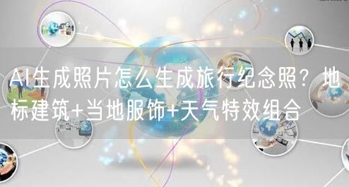 AI生成照片怎么生成旅行纪念照？地标建筑+当地服饰+天气特效组合